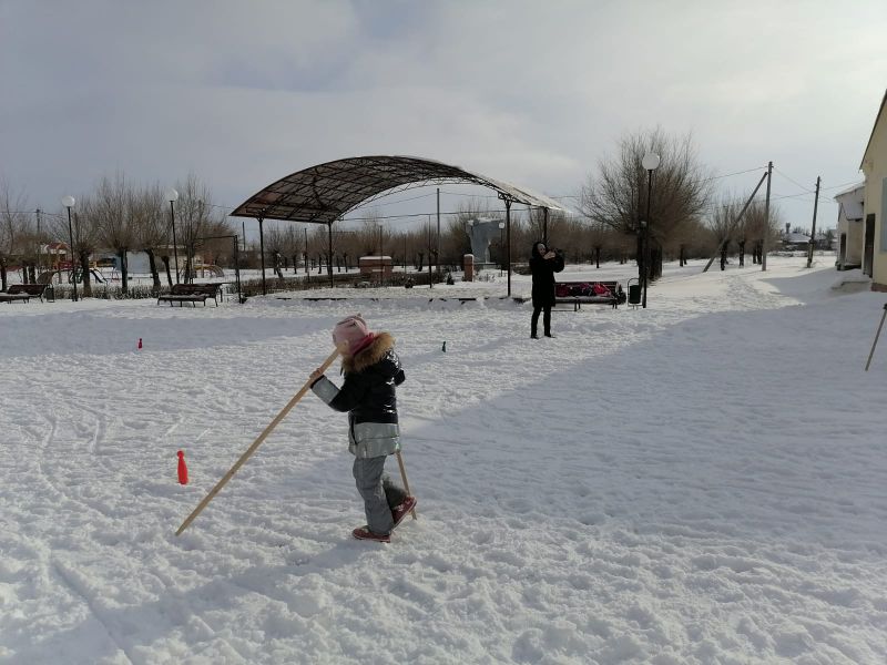 День снега на территории Ленинского сельского поселения